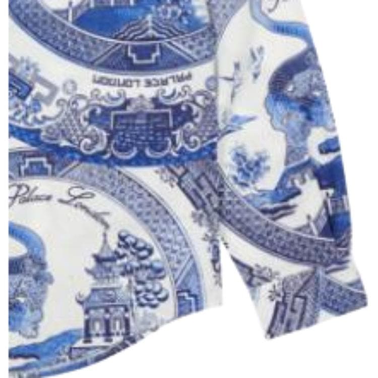 Рубашка PALACE SS22 China Plate Shiet Navy - изображение 3