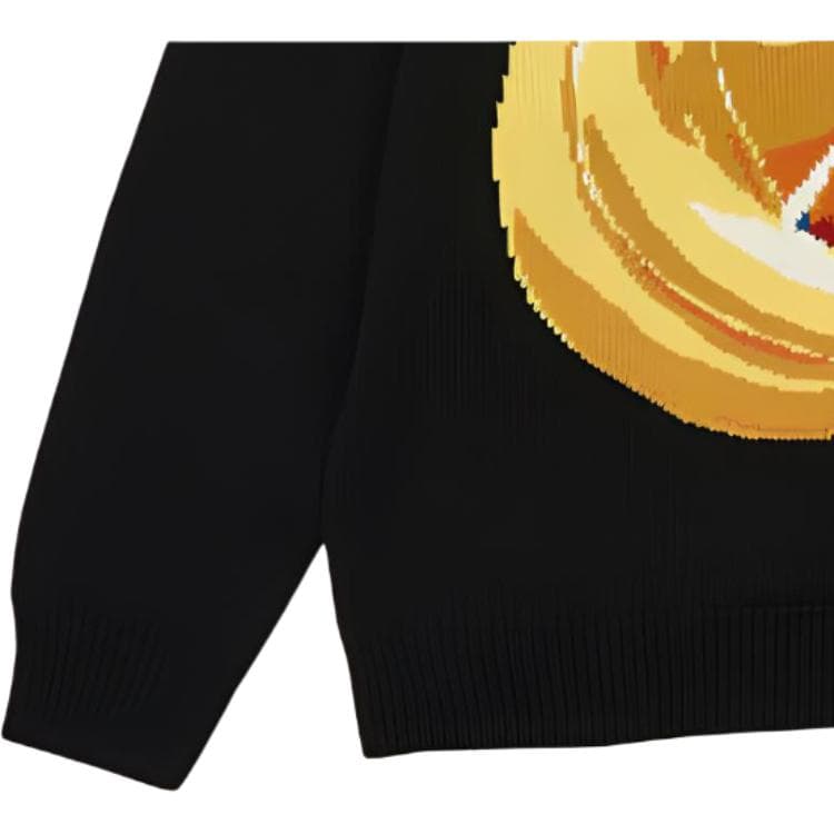 PALACE SS24 Фрукты Life KNIT Мягкий Трикотаж Унисекс Черный - изображение 5