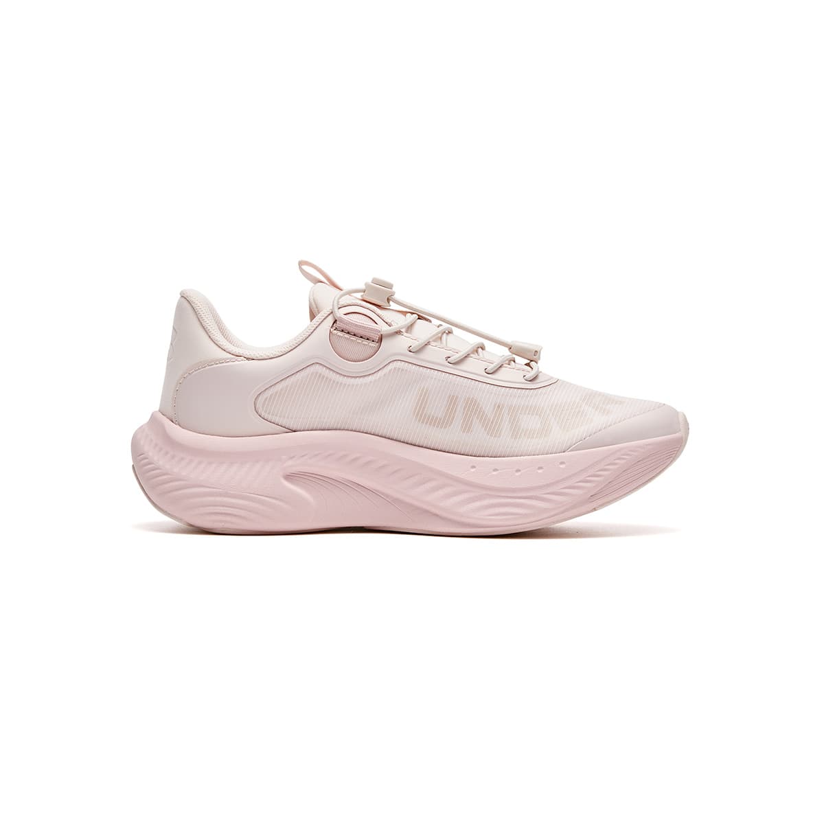 Кроссовки Under Armour Running Collection Детские беговые кроссовки Low Топ Розовый Kids - изображение 2