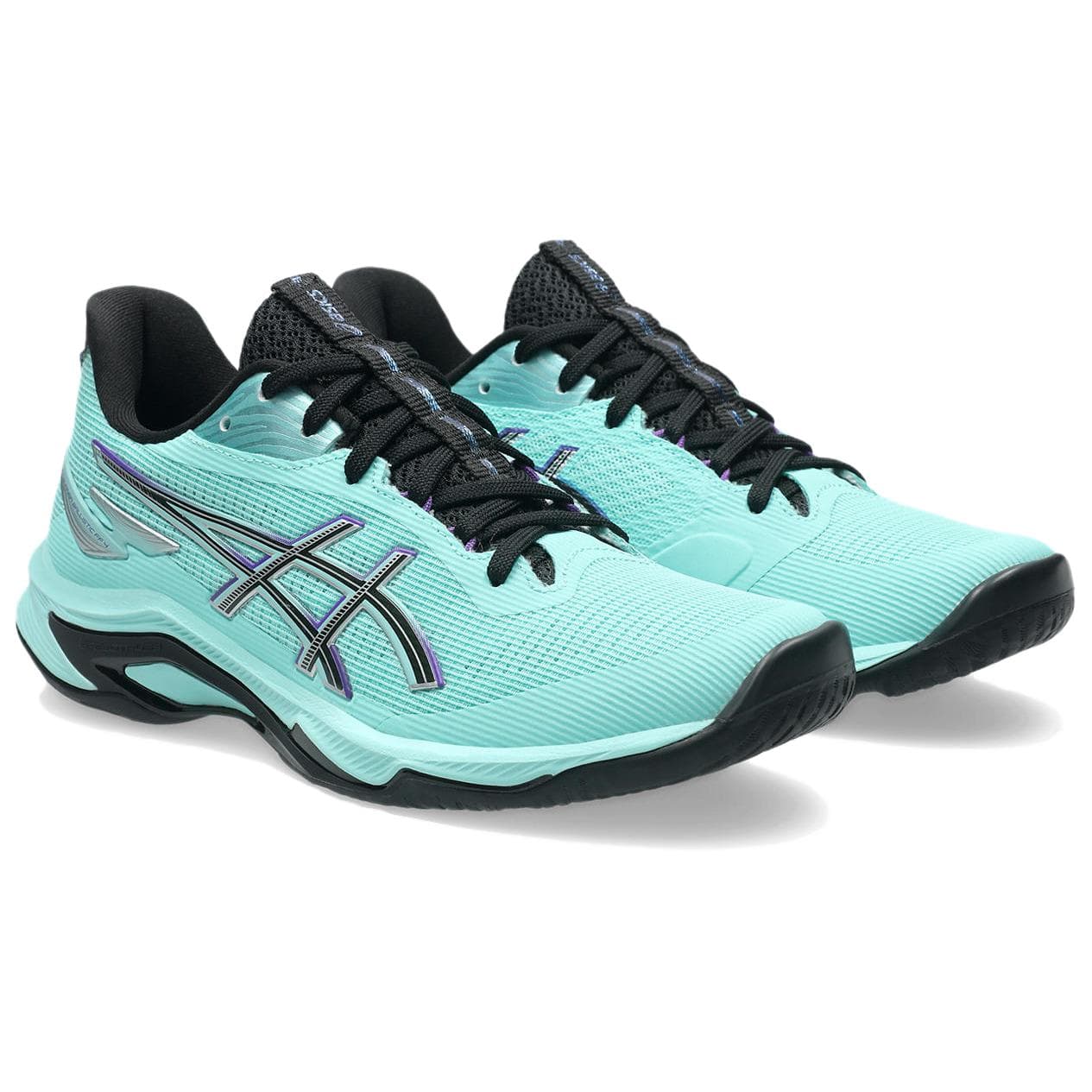 Кроссовки ASICS NETBURNER BALLISTIC FF 4 Волейбольные кроссовки Далекий Небесный Синий Женские - изображение 2