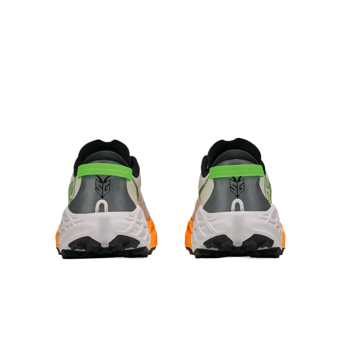 Кроссовки для бега HOKA ONE ONE SPEEDGOAT 7 Беговые кроссовки Низкий Топ Утро Морозно-белый Неоновый оранжевый Мужской - изображение 4