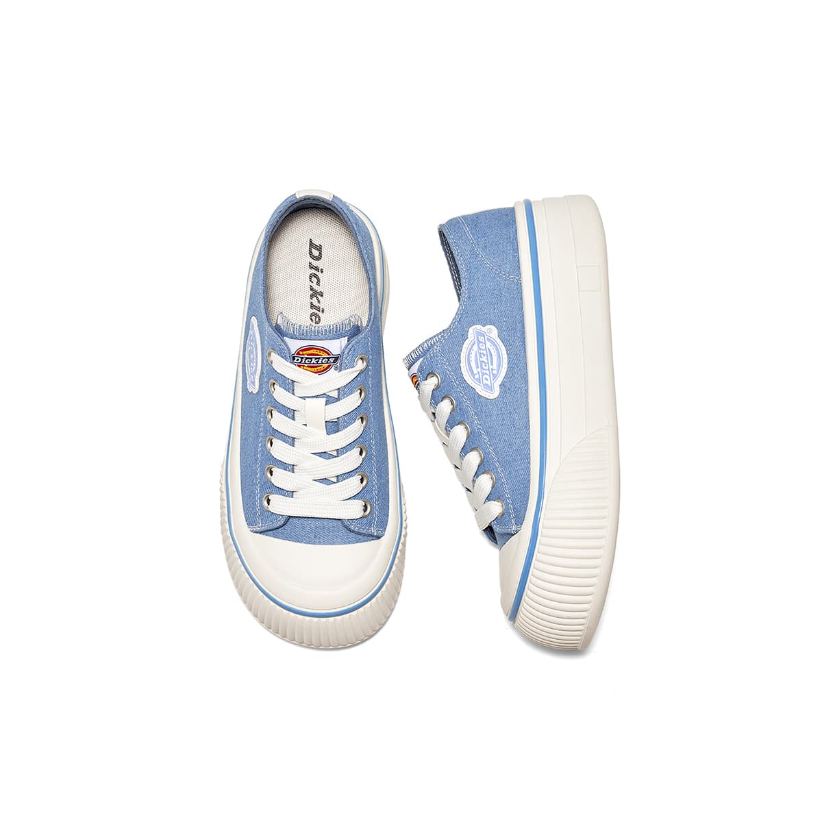 Кеды Dickies Low Top Canvas Shoes Light Blue Women's - изображение 3