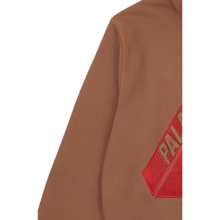 Худи PALACE SS22 Tri-Mesh Hood Tan Logo - изображение 3