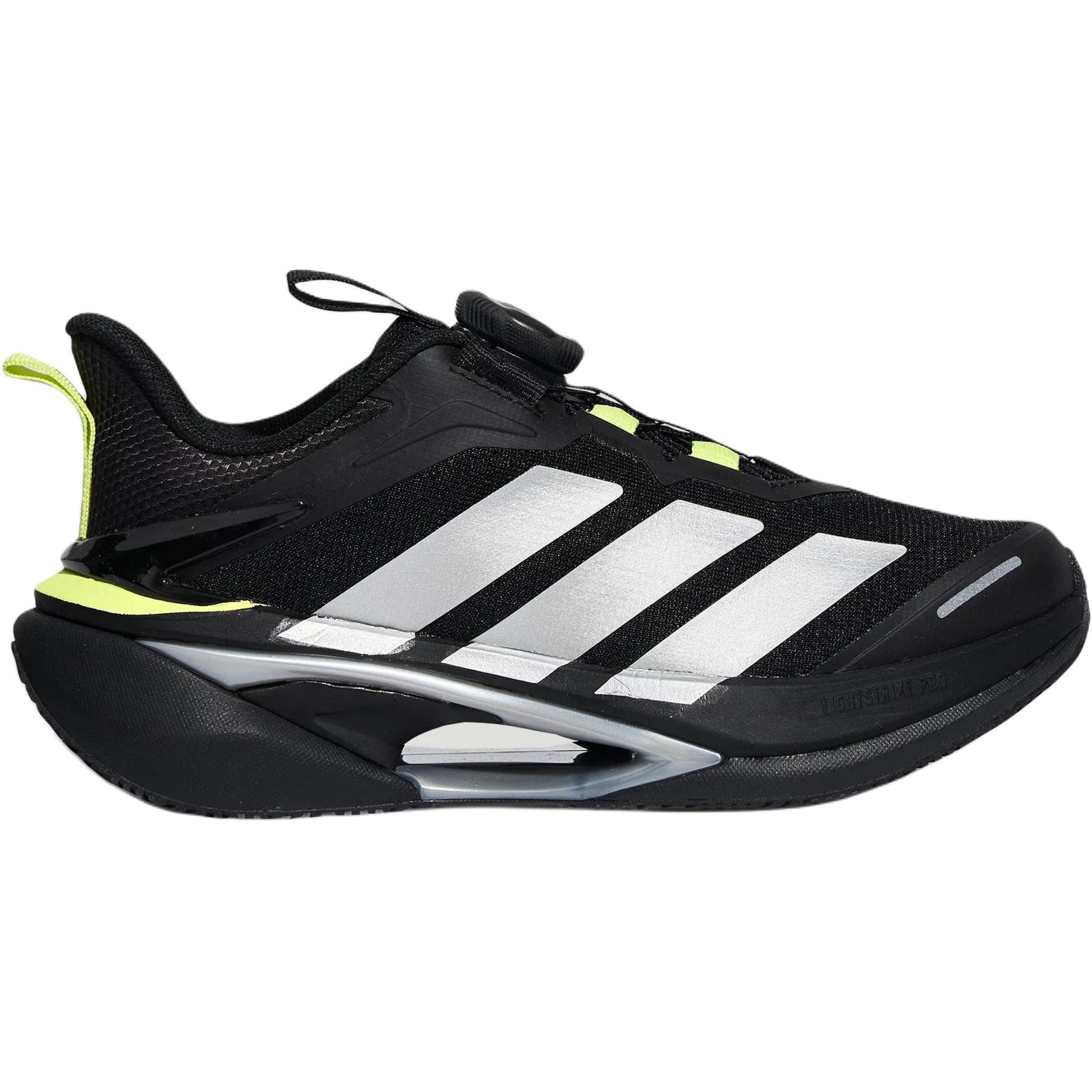 Кроссовки Adidas Lightdart 2,0 Детские беговые кроссовки Низкий Топ Черный Темный Серебряный Металл Kids - изображение 2