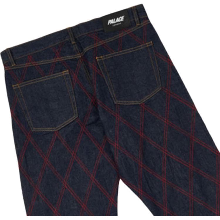 Штаны PALACE SS22 Diamond Stitch Jean Indigo - изображение 3