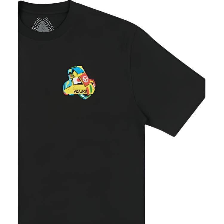 Футболка PALACE National Flag Triangle Print Short Sleeve T-shirt T - изображение 2