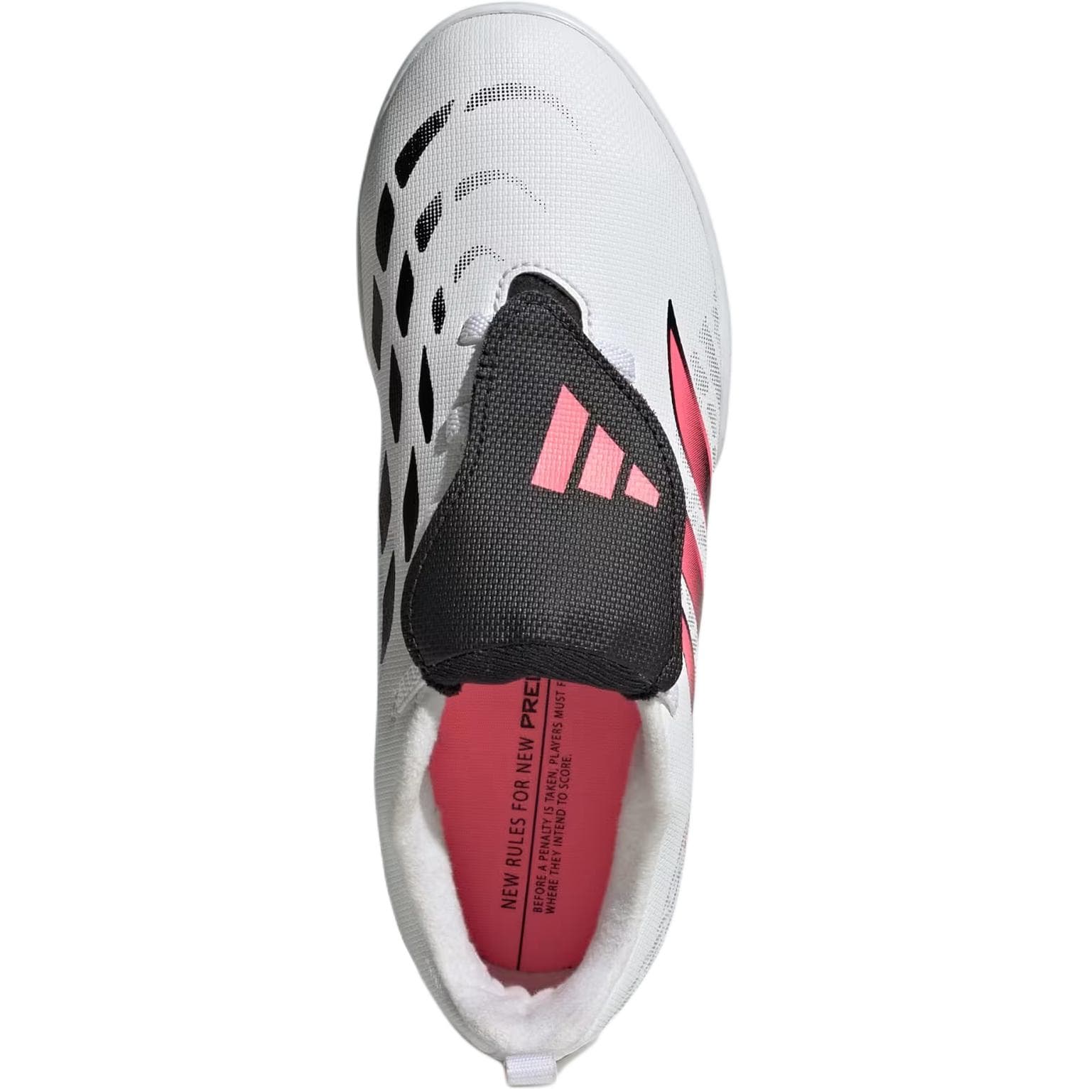 Бутсы Adidas Predator CLUB Детские футбольные бутсы Низкий Топ Облачный Белый Солнечный Turbine Основной Черный Kids - изображение 3