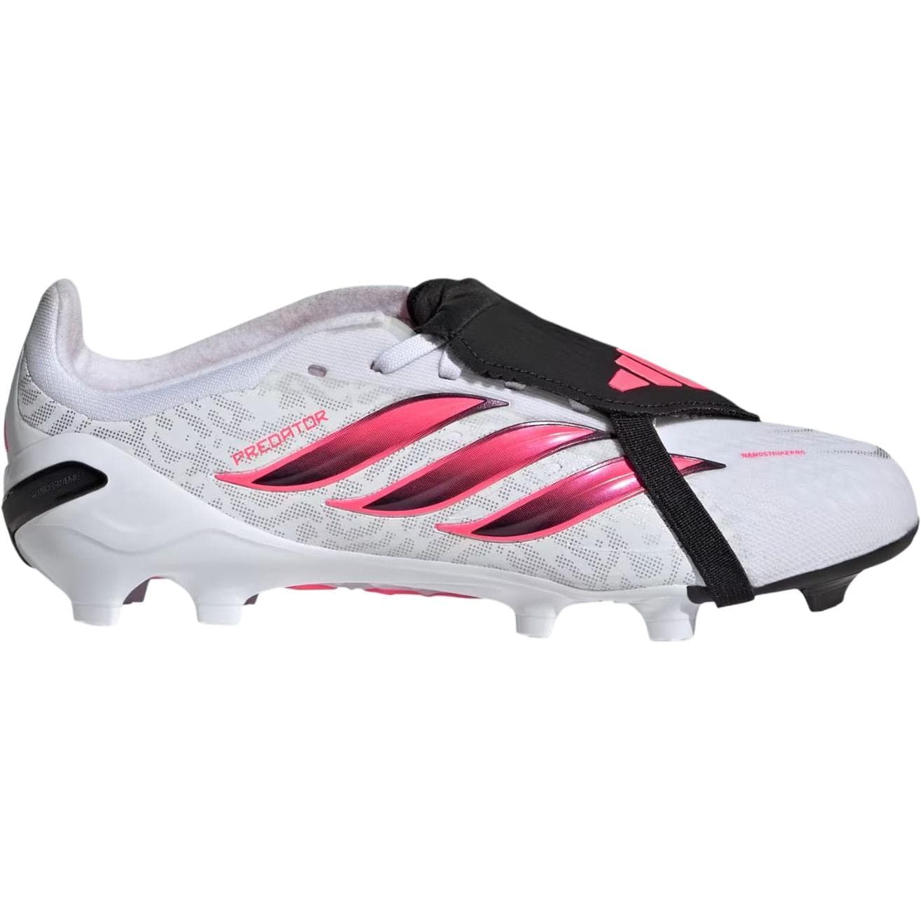 Бутсы Adidas PREDATOR ELITE Детские футбольные бутсы Низкий Топ Облачный Белый Солнечный Turbine Основной Черный Kids - изображение 2