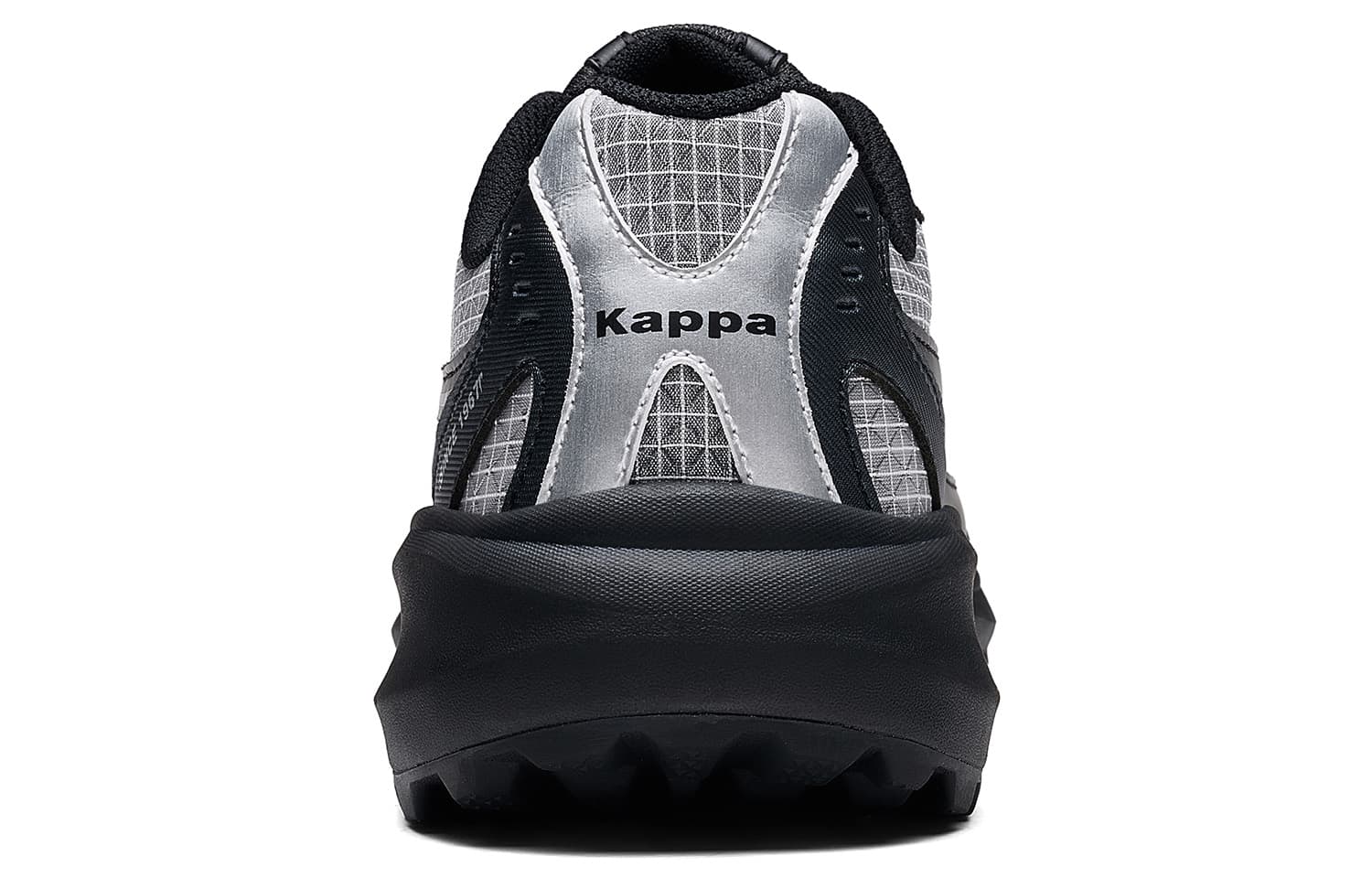 Кроссовки kappa Wind Shadow Массивные кроссовки Low Топ Черный серебристый Унисекс - изображение 5