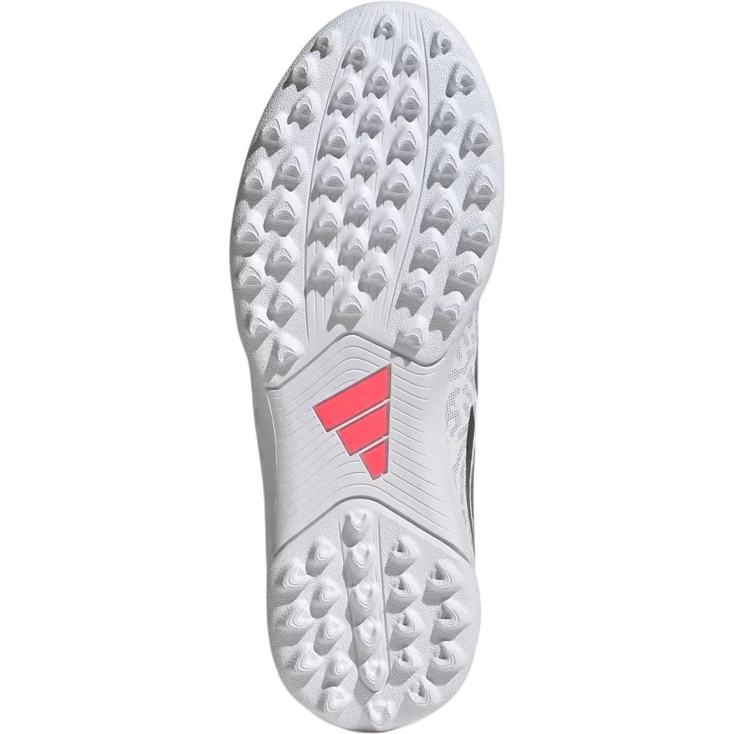 Бутсы Adidas Predator CLUB Детские футбольные бутсы Низкий Топ Облачный Белый Солнечный Turbine Основной Черный Kids - изображение 5