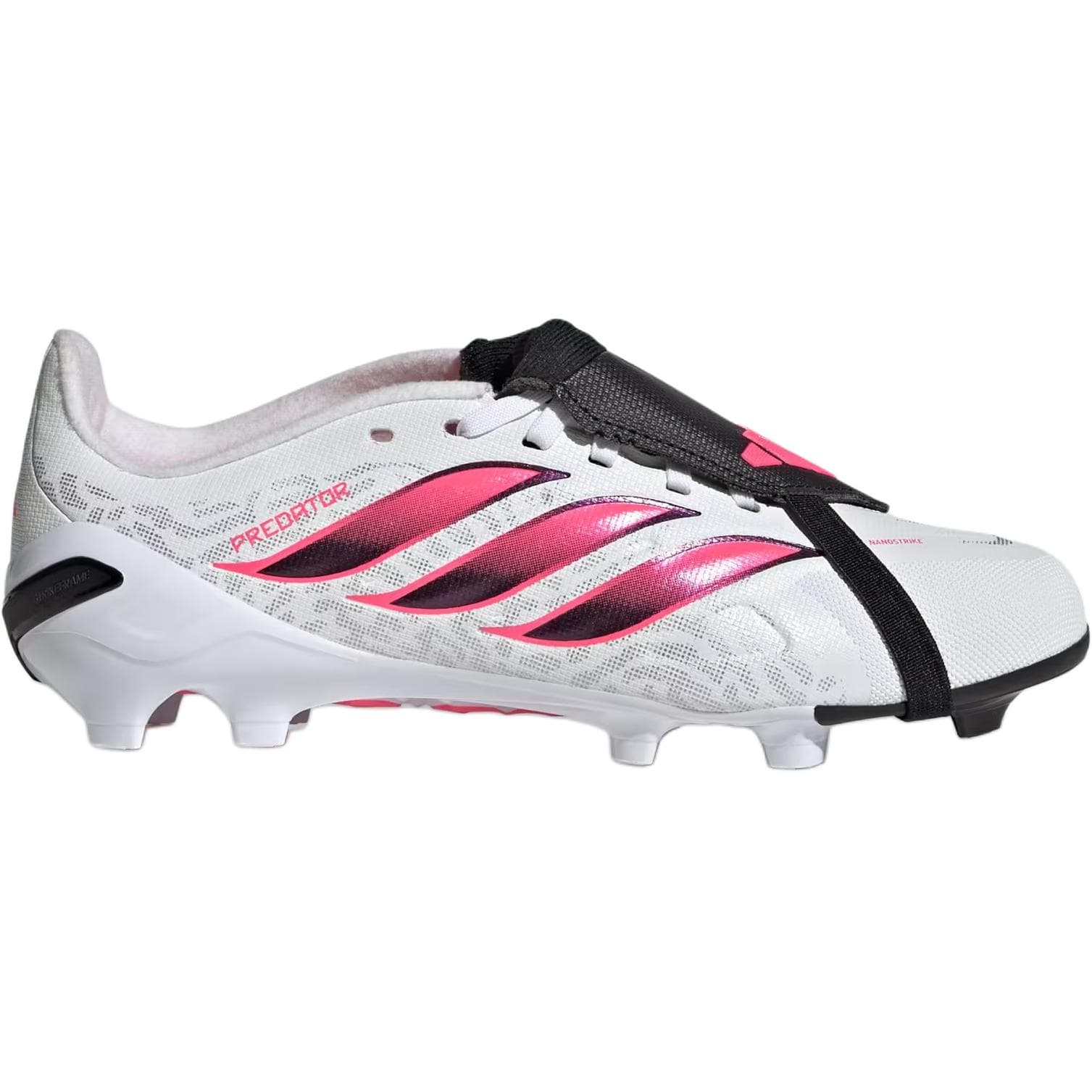 Бутсы Adidas PREDATOR LEAGUE Детские футбольные бутсы Низкий Топ Облачный Белый Солнечный Turbine Основной Черный Kids - изображение 2