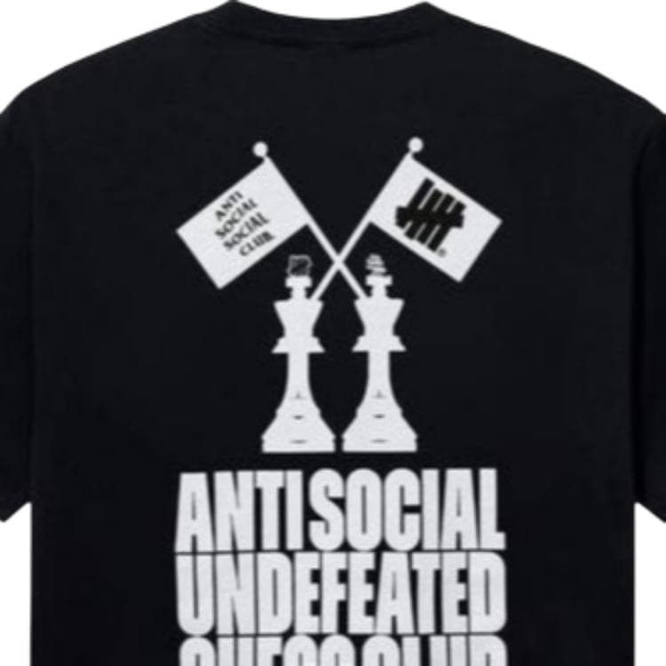 Футболка UNDEFEATED x ANTI SOCIAL SOCIAL CLUB logoT - изображение 4