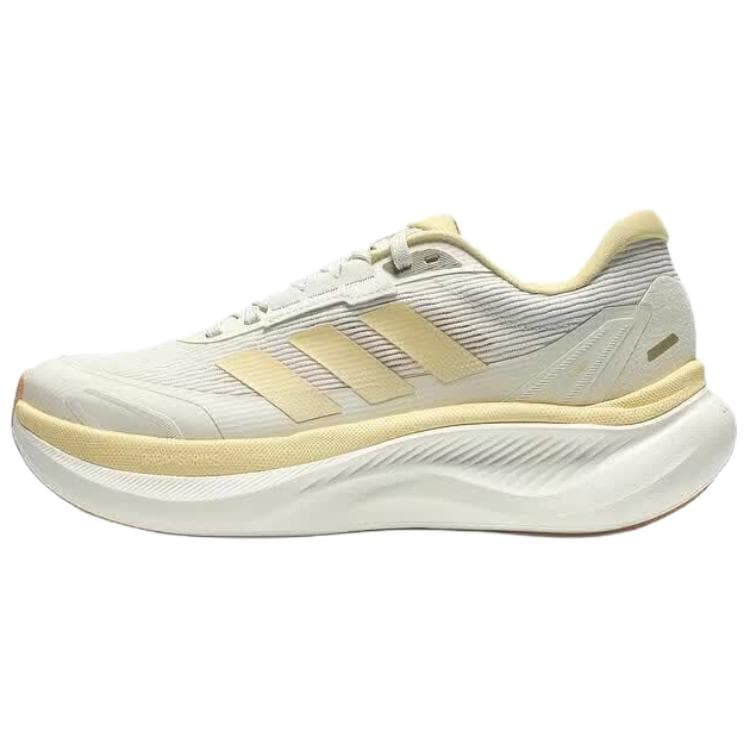 Кроссовки для бега Adidas DREAMCUSHION Беговые кроссовки Низкие Топ Экрю Желтый Женские - изображение 1
