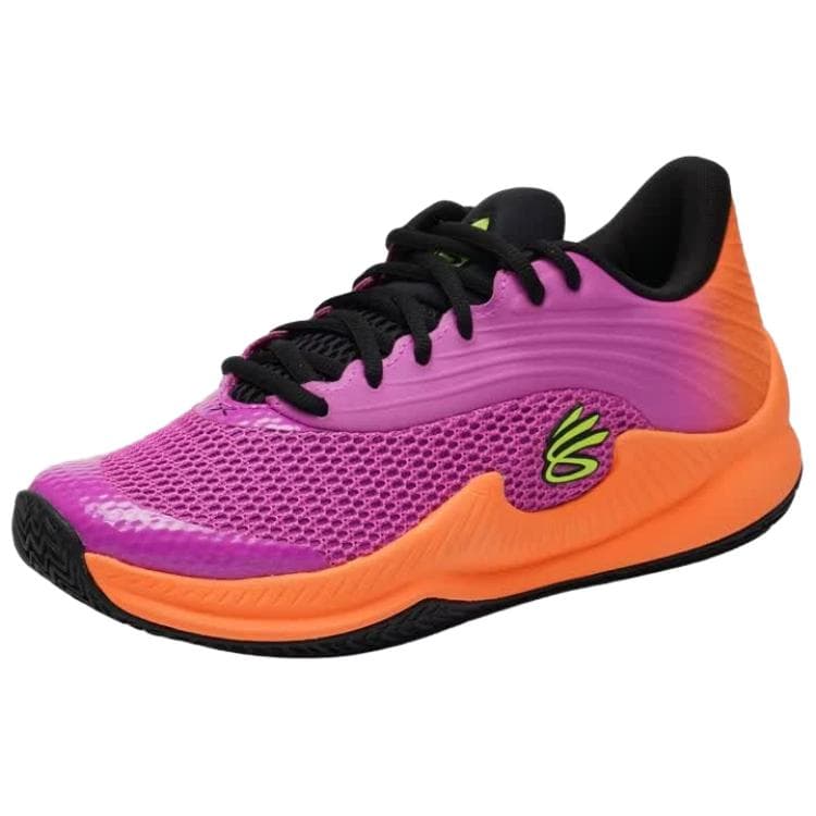 Кроссовки для баскетбола Under Armour Curry Splash 26 Баскетбольные кроссовки Low Топ Пурпурно-оранжевый Унисекс - изображение 2