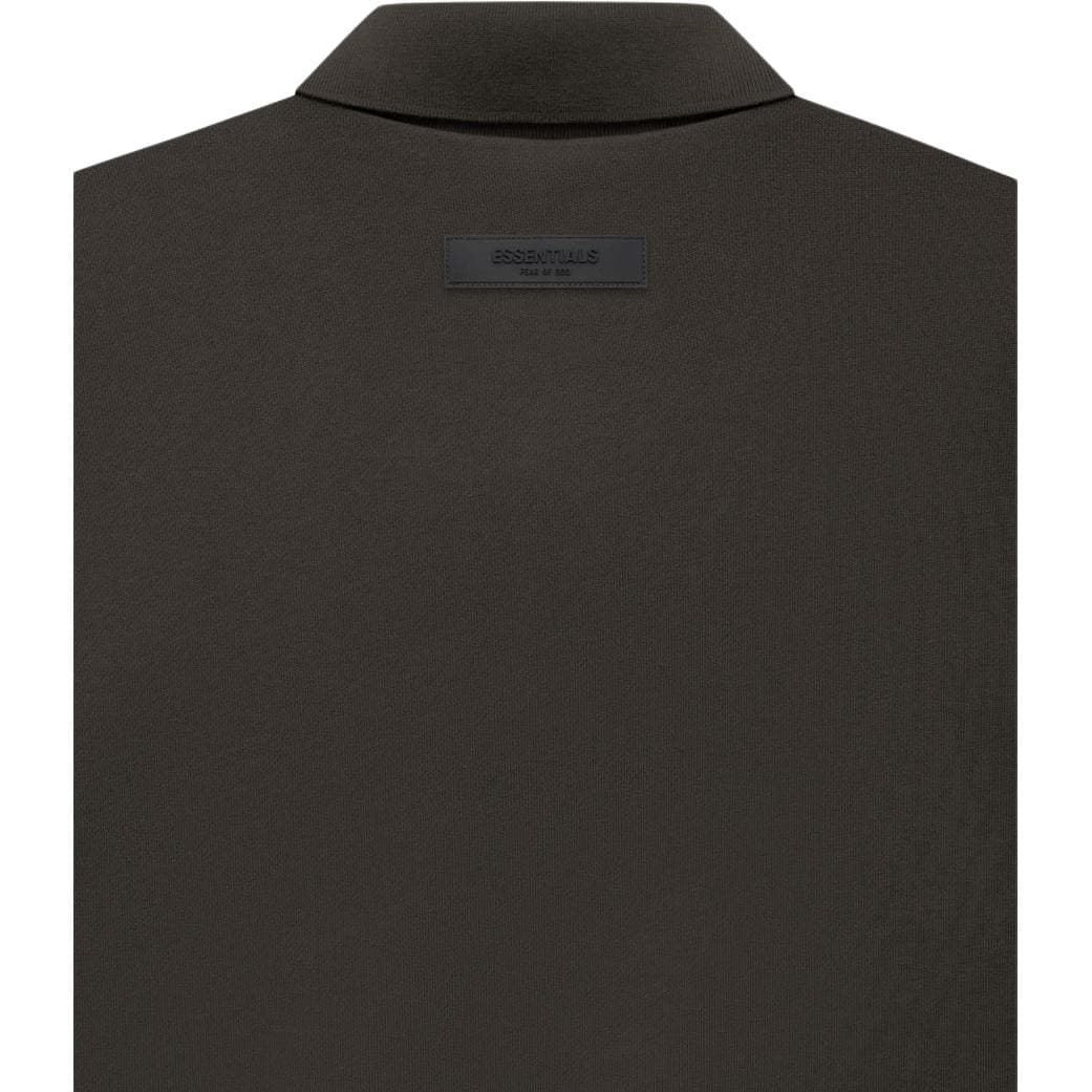 Поло Fear of God Essentials FW22 Ls Polo Off Black Polo - изображение 4