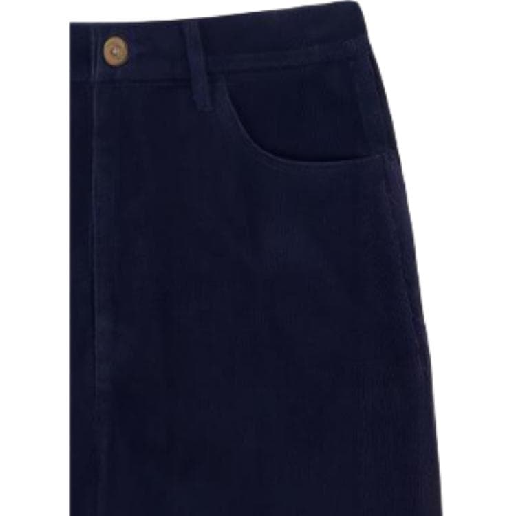 Штаны Drew House FW22 Corduroy Carpenter Pant Dark Navy Logo - изображение 5