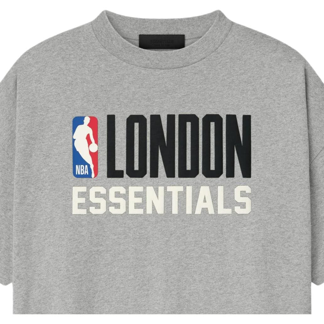 Футболка Fear of God ESSENTIALS NBA SS26 Лондон 90s Крой Tee T Рубашка Унисекс - изображение 3