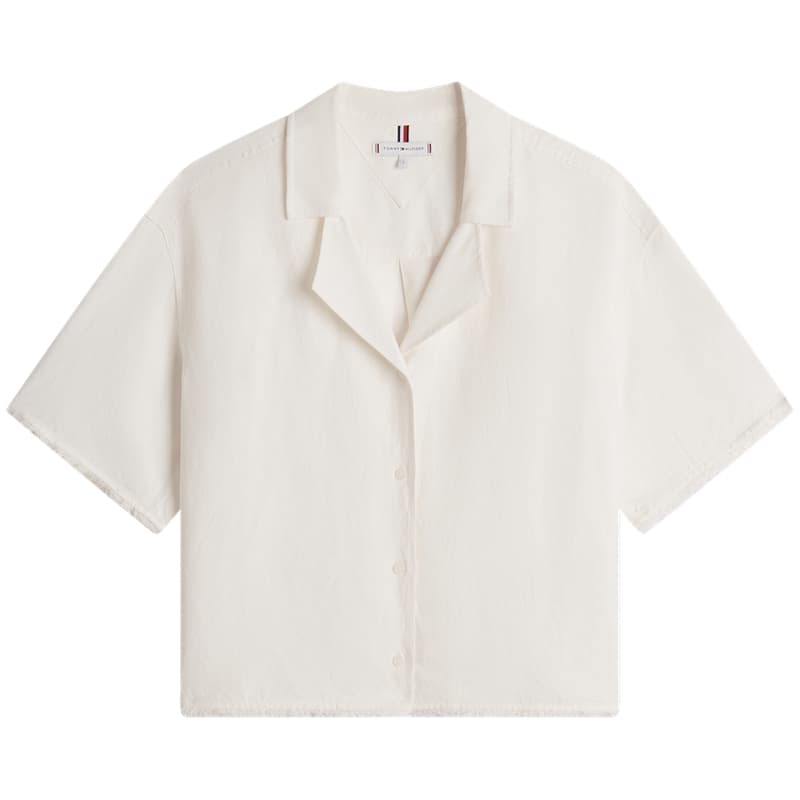 Блузка Tommy Hilfiger Сливочный Женские Рубашки - изображение 1