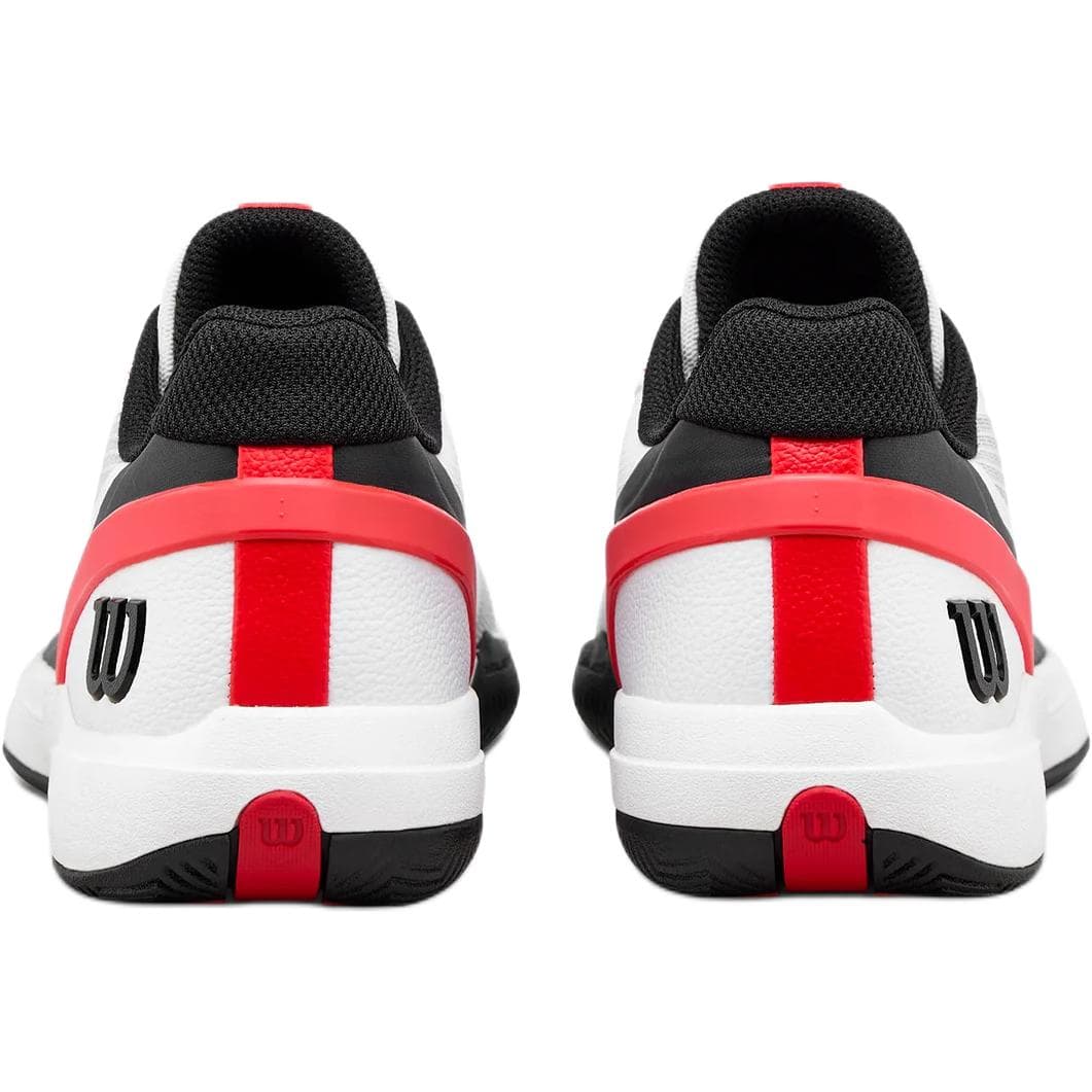 Wilson Rush Pro 5 Детские тренировочные кроссовки Белый Ray Красный Черный Kids - изображение 4