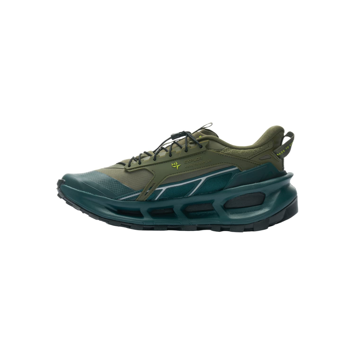 Кроссовки Under Armour EXPLOR Trail Беговые кроссовки Низкий Топ Misty Green Унисекс - изображение 1