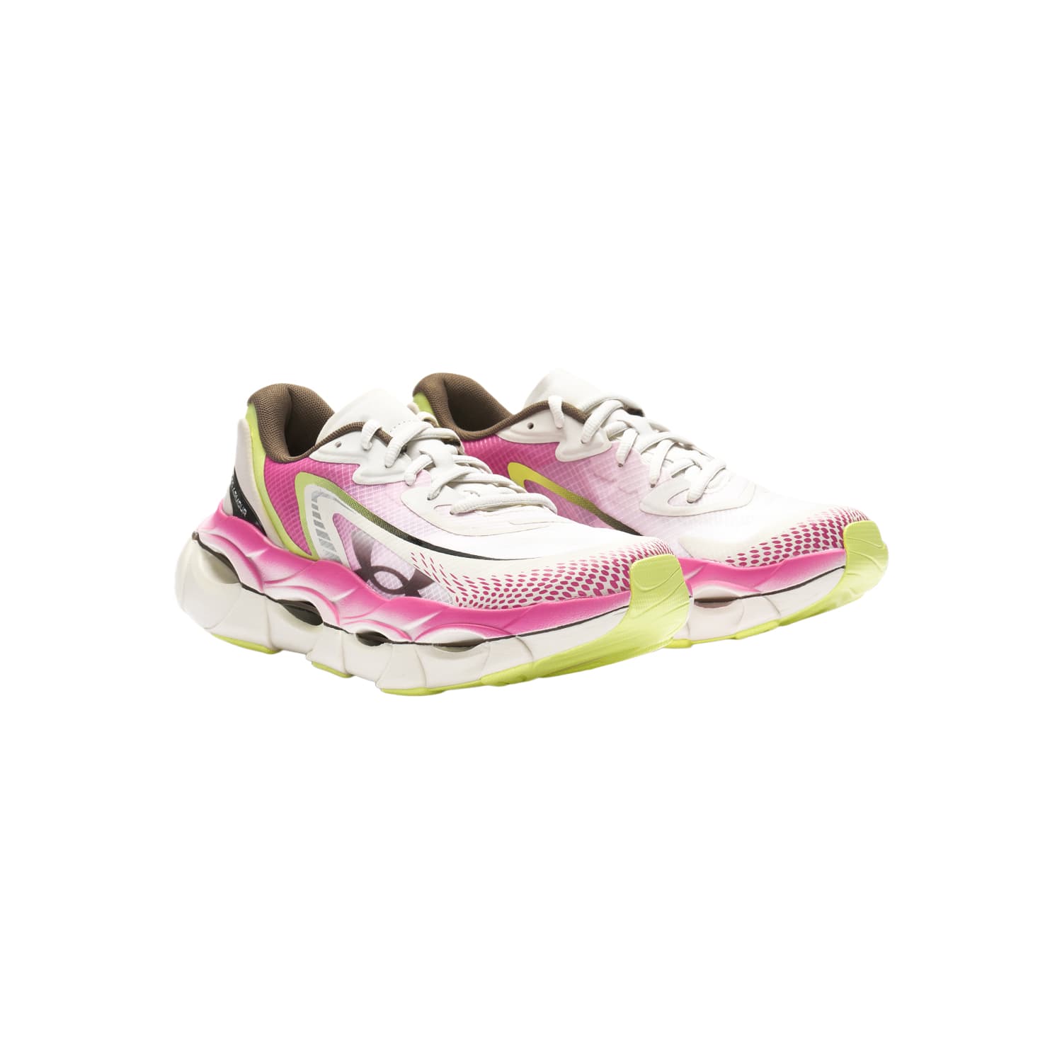 Кроссовки для бега Under Armour Heartbeat Racer2 Беговые кроссовки Low Топ Белый цвет вершины Женские - изображение 4