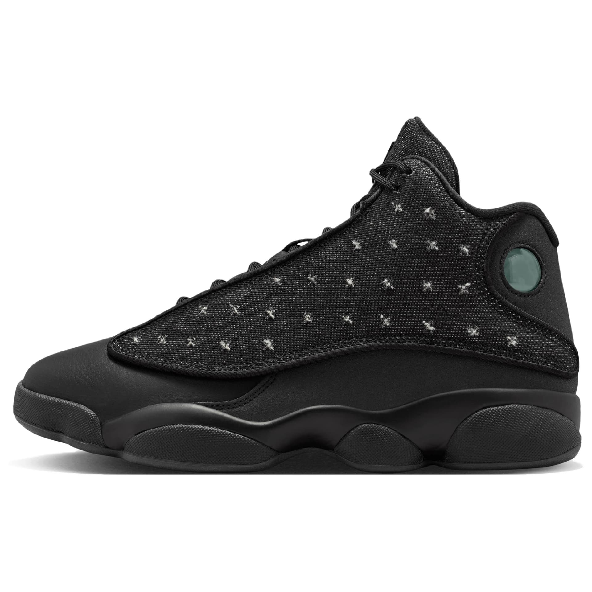 Ретро баскетбольные кроссовки Jordan Air Jordan 13 Ретро-баскетбольные кроссовки High Топ Черный мужской - изображение 1