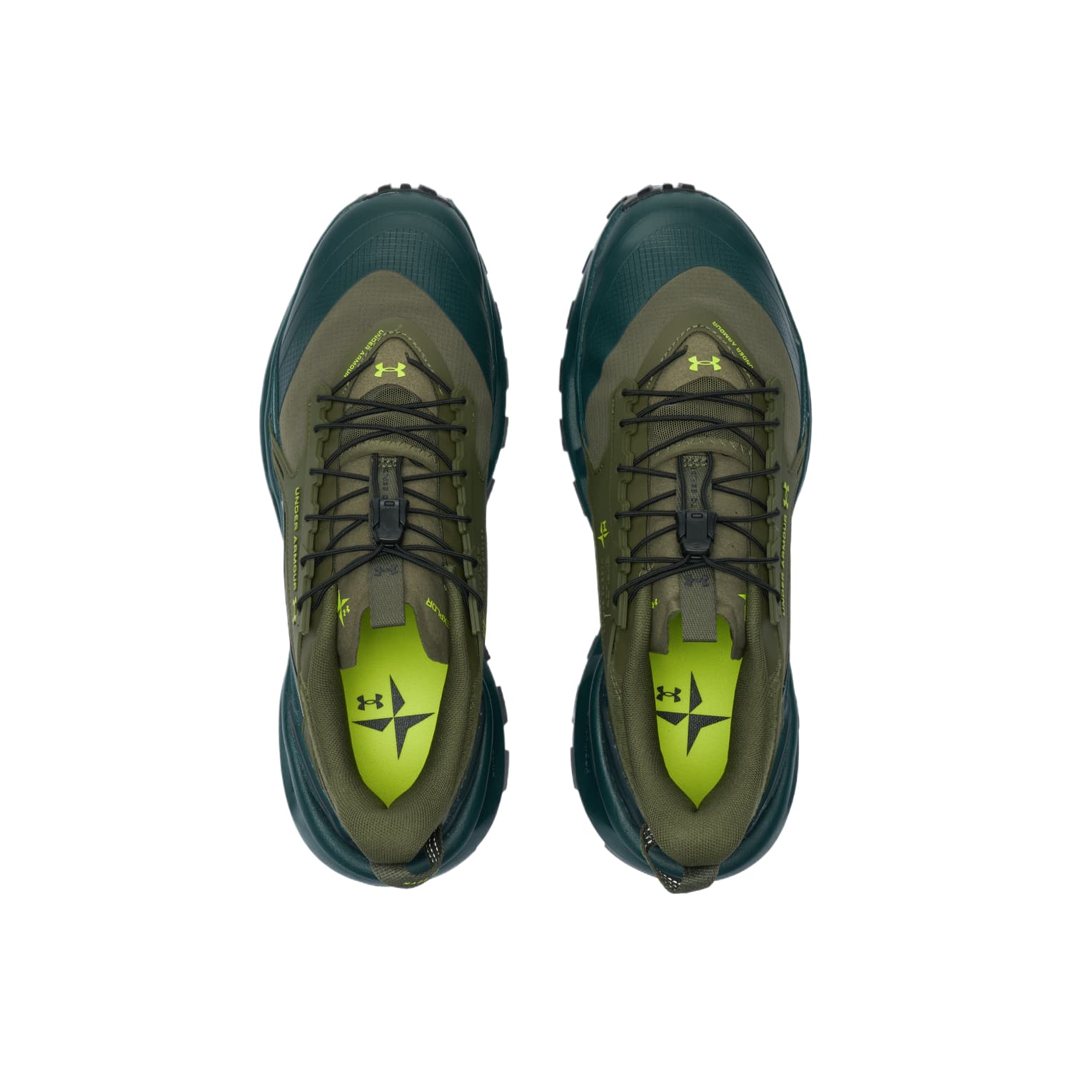 Кроссовки Under Armour EXPLOR Trail Беговые кроссовки Низкий Топ Misty Green Унисекс - изображение 4