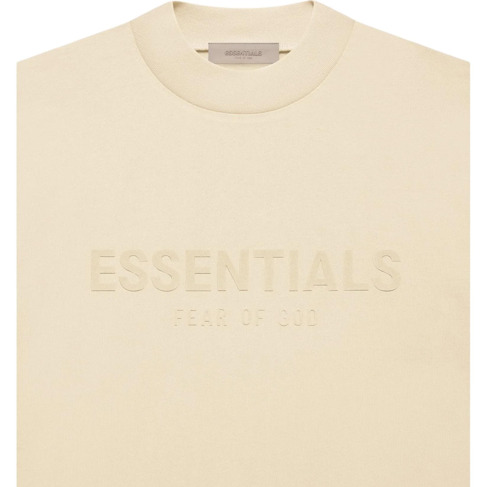 Платье Fear of God Essentials FW22 Womens Ls Tee Dress Canary Logo - изображение 5