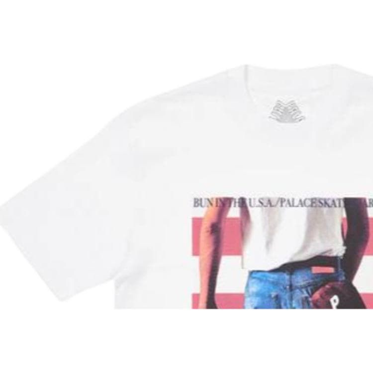 Футболка PALACE Born to Bun T-shirt White T - изображение 3