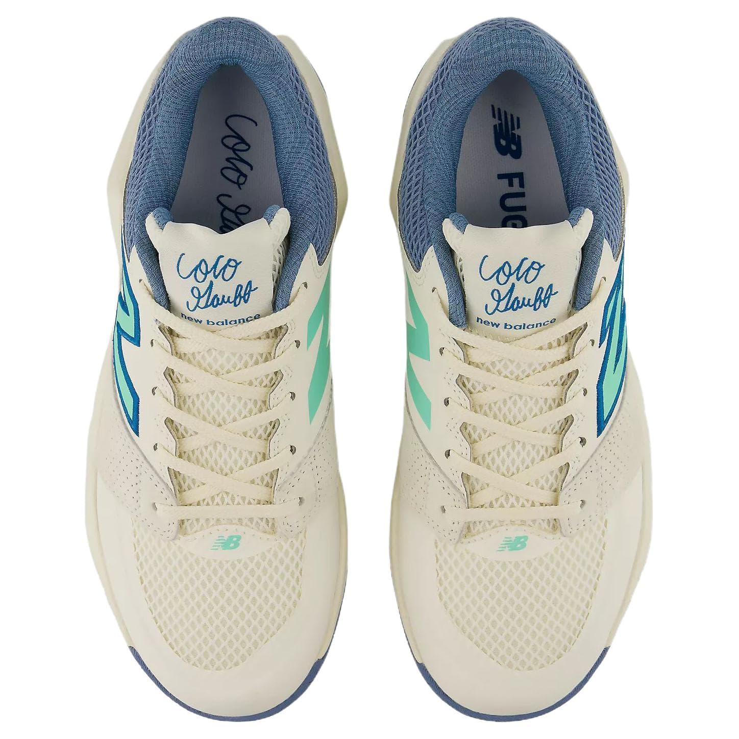 Кроссовки для тенниса New Balance Coco Delray Теннисные кроссовки Низкий топ Экрю Женские - изображение 4