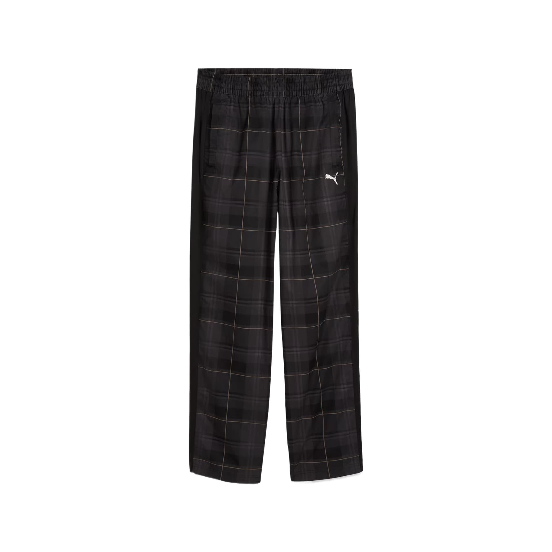 Штаны PUMA Черный мужской Спортивные трикотажные брюки - изображение 1