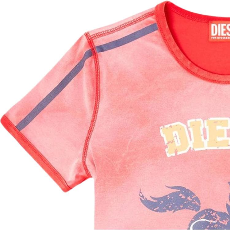 Футболка Коллекция Diesel Year of The Horse T-рубашка Женская - изображение 2
