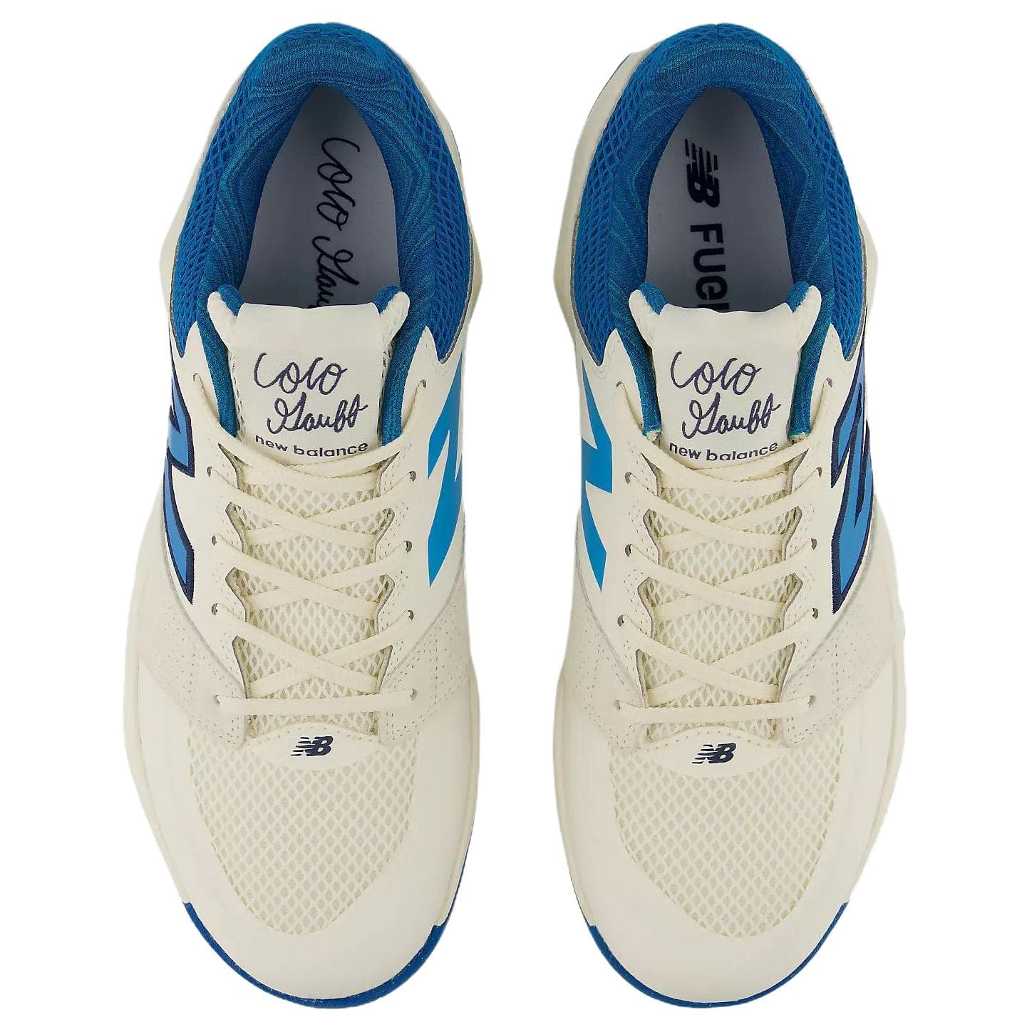 Кроссовки для тенниса New Balance Coco Delray Теннисные кроссовки Low Топ Ecru Мужской - изображение 4