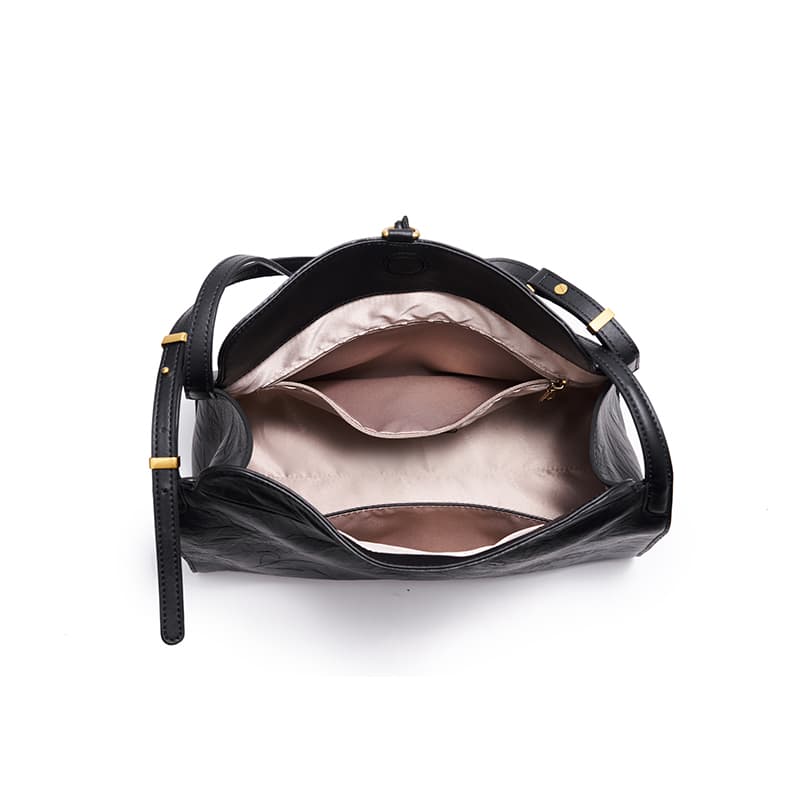 Мини-сумка PIERRE CARDIN Сумка через плечо из коровьей кожи черная бежевая хаки - изображение 6
