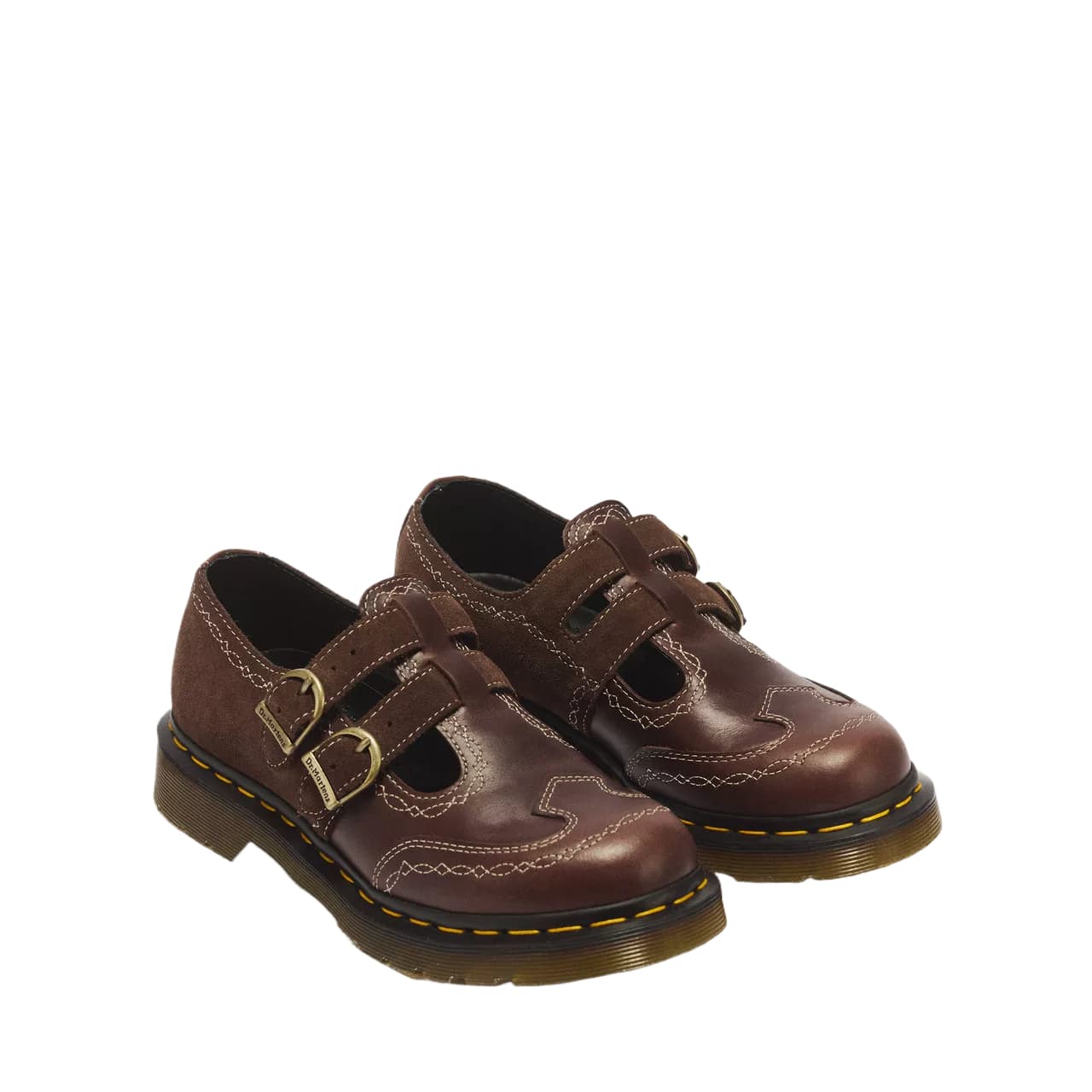 Dr.Martens Mary Jane Shoes Brown Women's - изображение 3