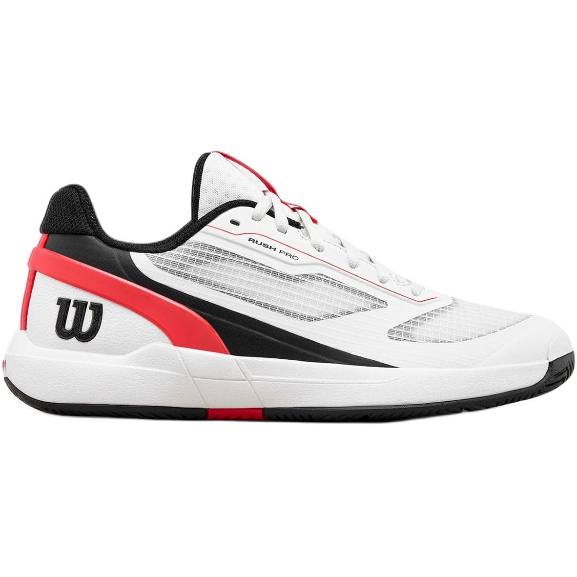 Wilson Rush Pro 5 Детские тренировочные кроссовки Белый Ray Красный Черный Kids - изображение 2