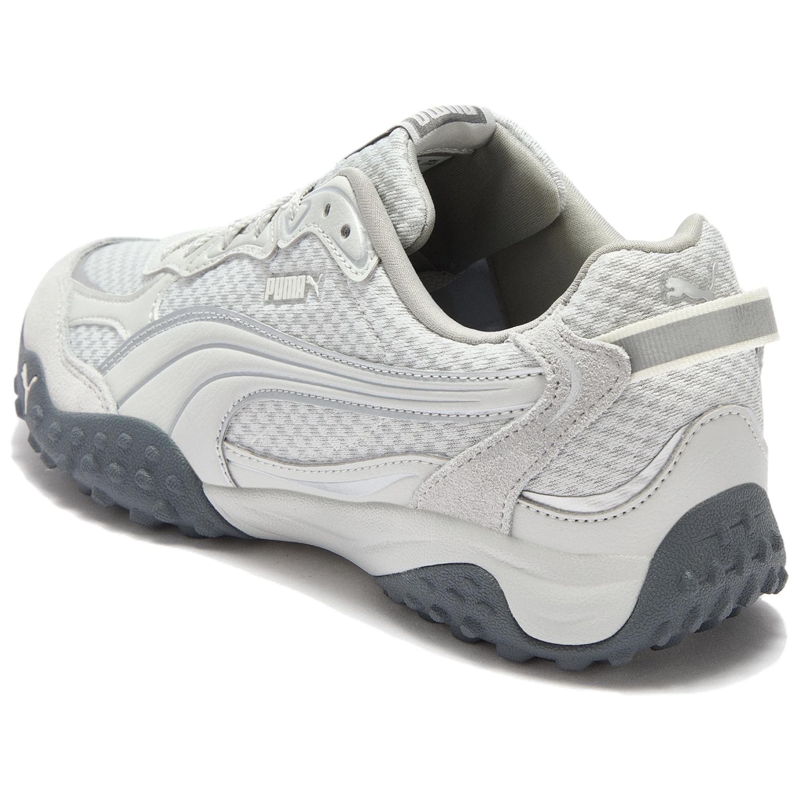 Кроссовки PUMA Rollcat Повседневная обувь Серый Белый Унисекс - изображение 6
