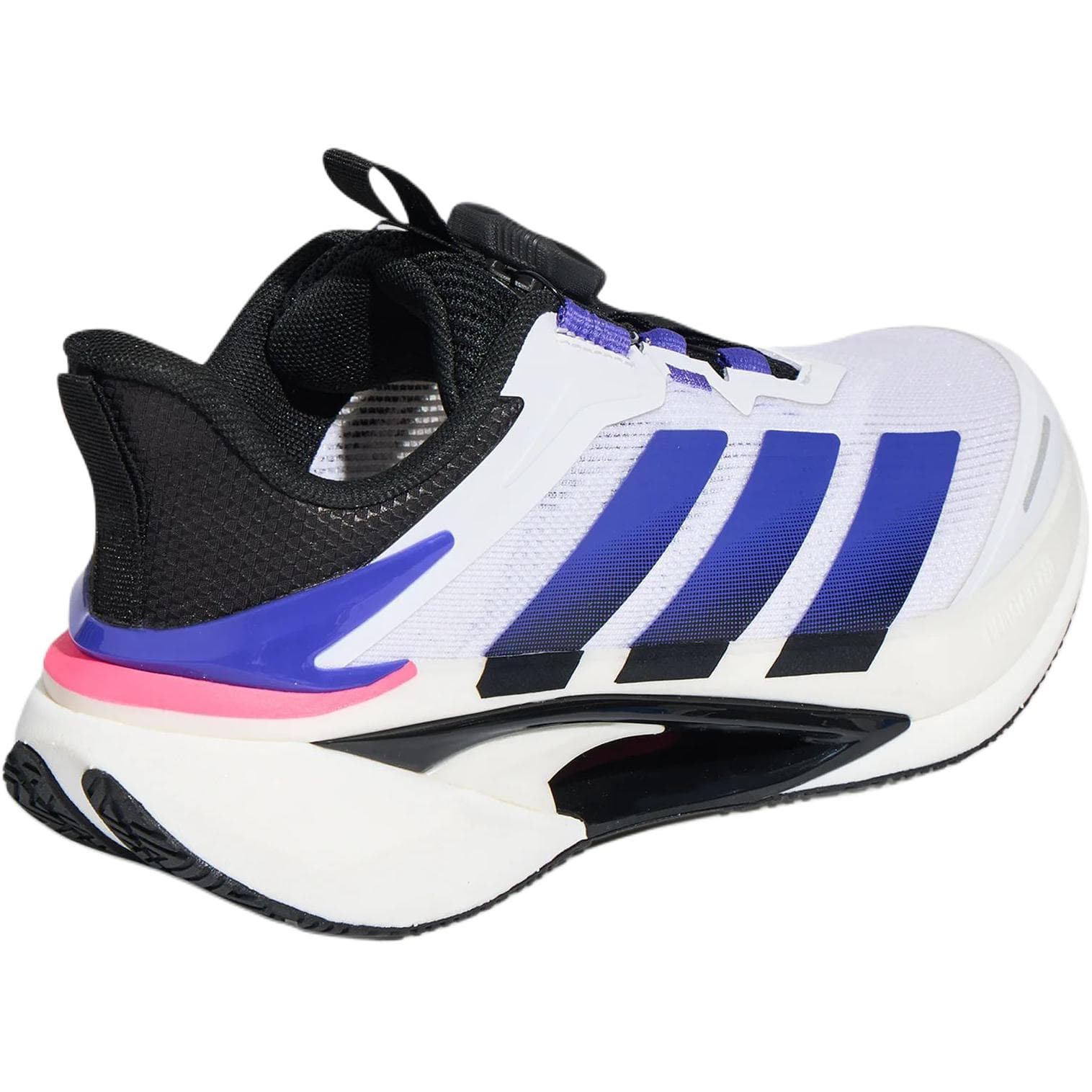 Кроссовки Adidas Lightdart 2,0 Детские беговые кроссовки Low Топ Белый Черный Солнечный Фиолетовый Kids - изображение 4