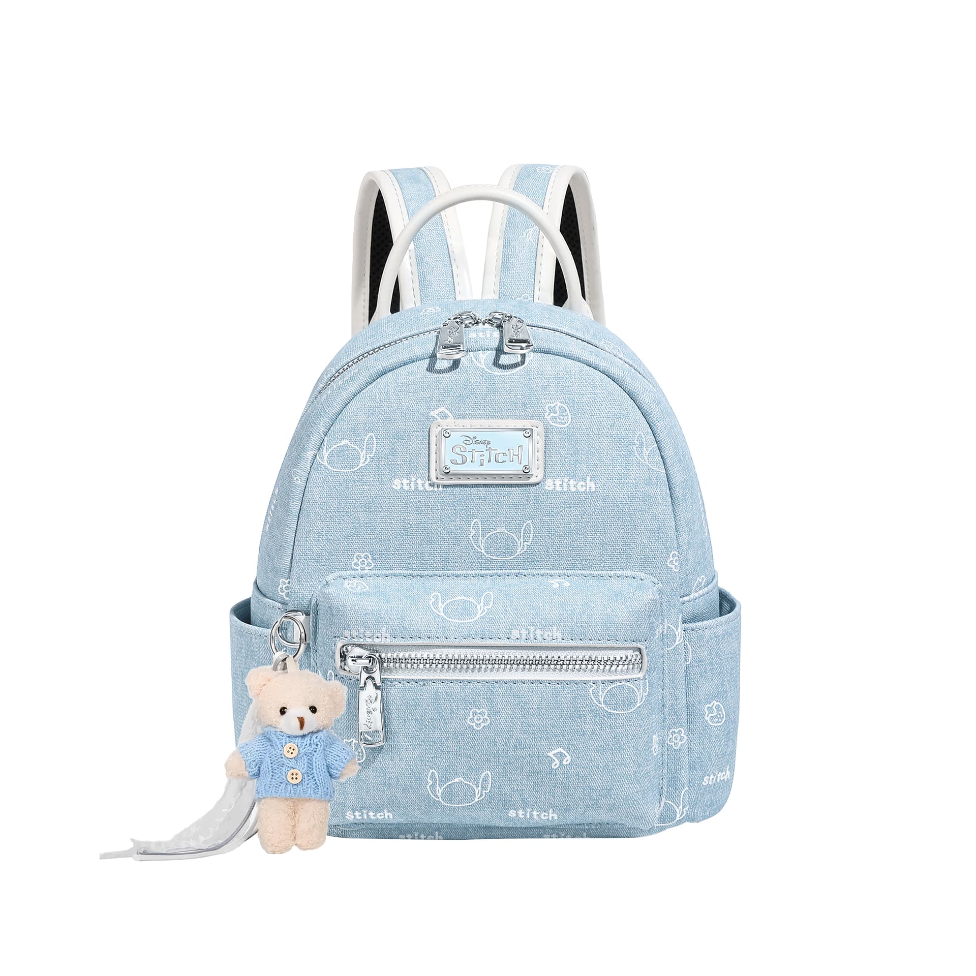 Рюкзак Disney Stitch Collection Рюкзаки Морская соль Синий (Брелок Включен) Женские - изображение 1