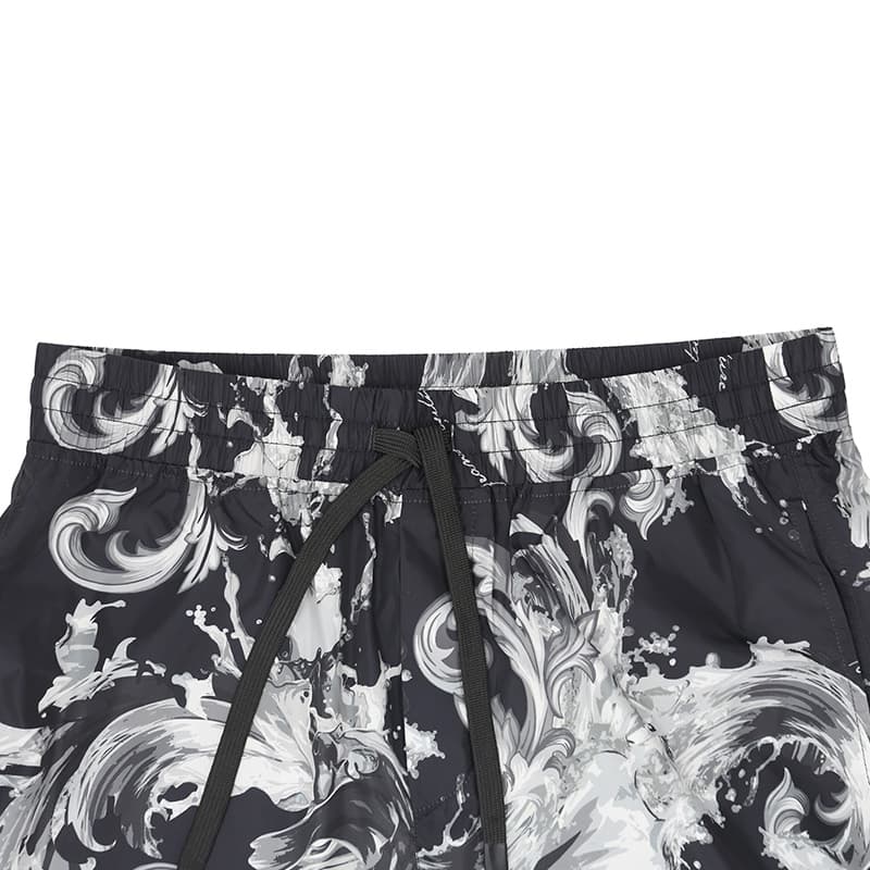 VERSACE JEANS COUTURE Черные Мужские Пляжные Шорты - изображение 4