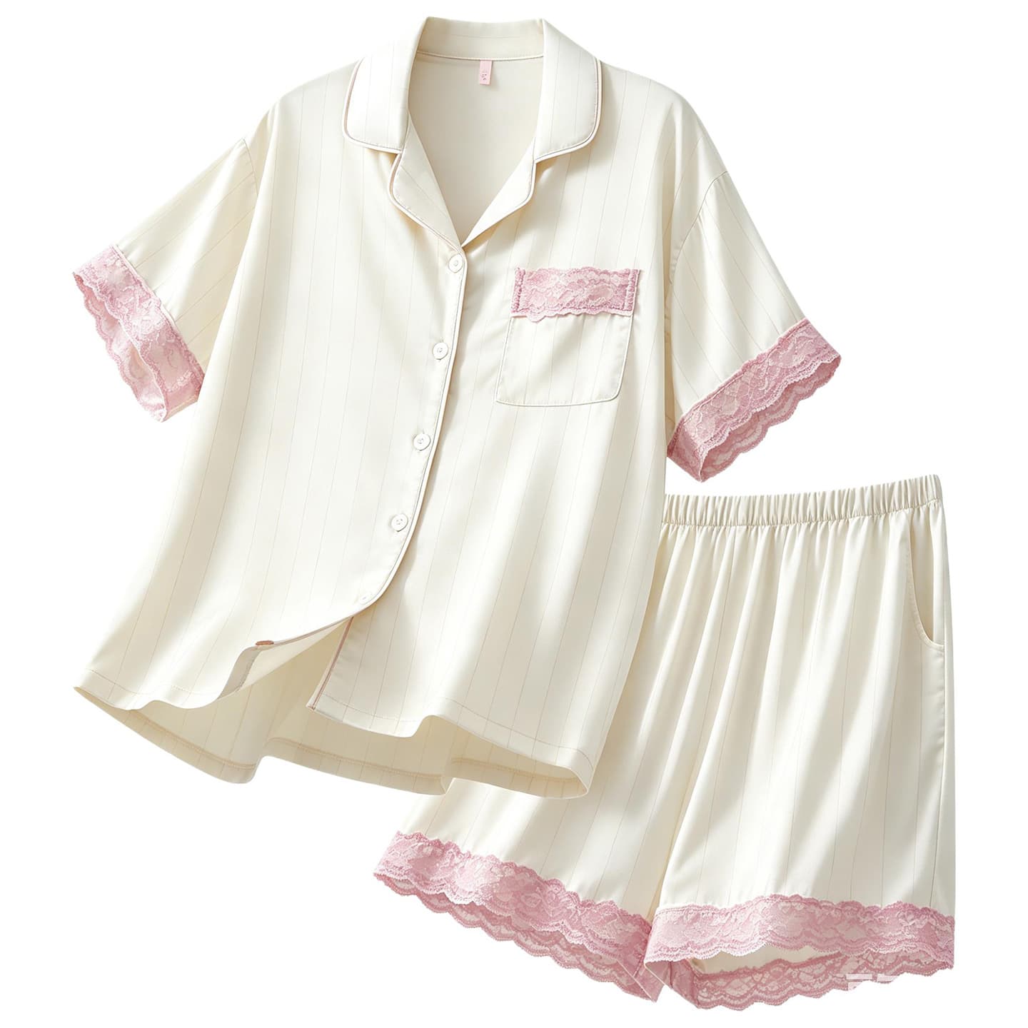 Пижама Jeep KA3325 Double Short Champagne Women's Women's Pajama Sets Jeep KA3325 Двойной Короткий Шампанский Женские Женские Пижамные Комплекты - изображение 1