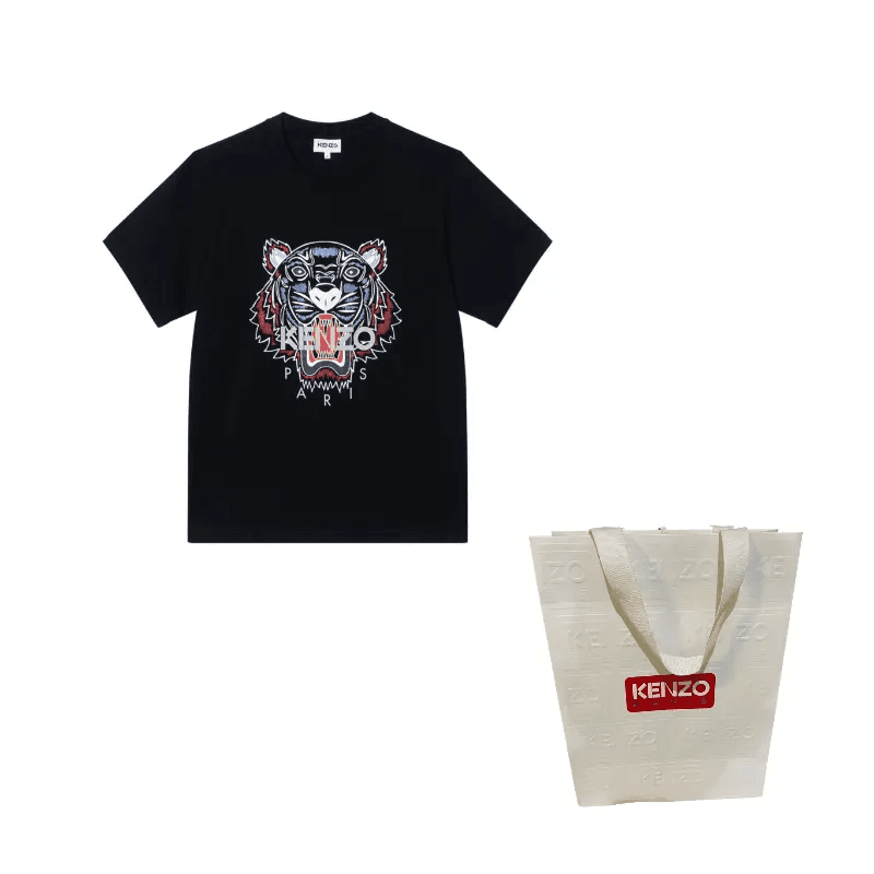 Футболка KENZO Classic Tiger T-Shirt Black — фото 3