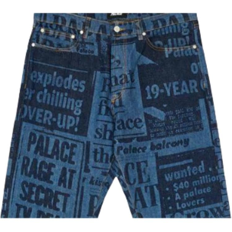 Штаны PALACE FW22 Tabloid Denim Jean Blue - изображение 4