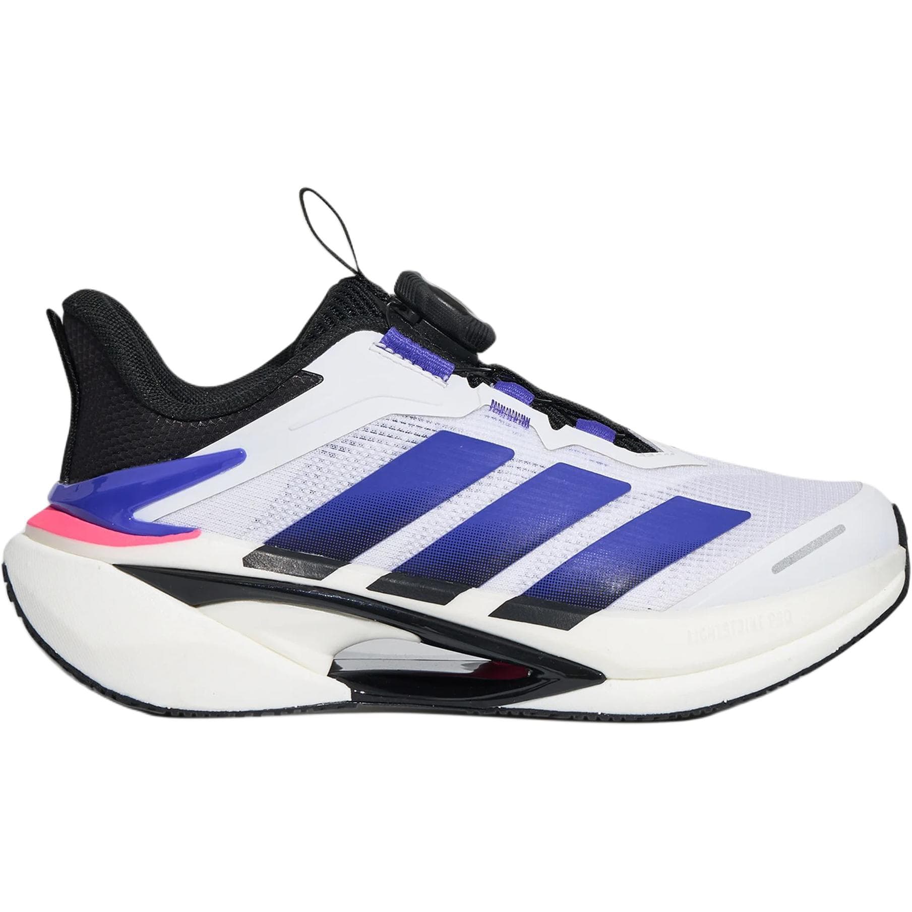 Кроссовки Adidas Lightdart 2,0 Детские беговые кроссовки Low Топ Белый Черный Солнечный Фиолетовый Kids - изображение 2