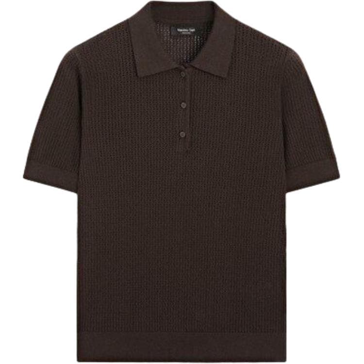 Massimo Dutti Коричневое Женское Поло - изображение 1