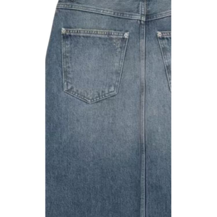 Carhartt WIP SS26 W' Brandon Юбка Джинсовая Длинная Юбка Женская - изображение 4