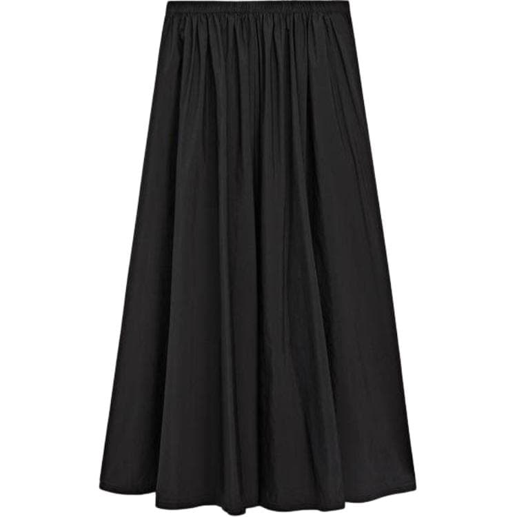 Юбка Massimo Dutti Черные Женские Повседневные Длинные Юбки - изображение 2
