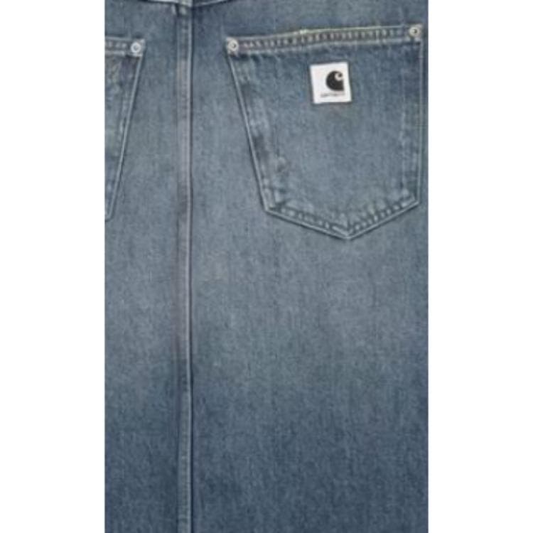 Carhartt WIP SS26 W' Brandon Юбка Джинсовая Длинная Юбка Женская - изображение 3