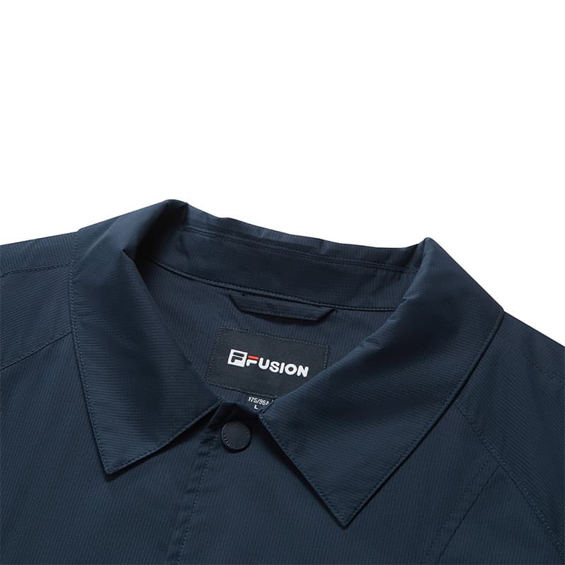 Куртка FILA FUSION FUSIONEER Драгоценный камень Темно-синий Мужские Куртки - изображение 3