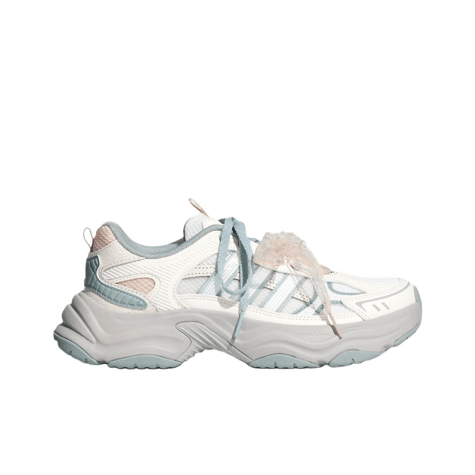 Кроссовки Adidas XLG FIN PULSE Массивные кроссовки Лоу-топы Ярко-белый Женские - изображение 2